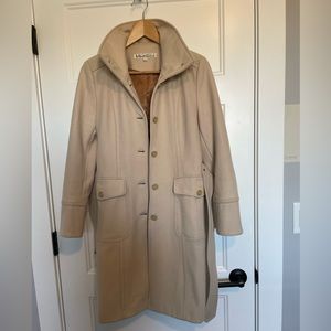 Kenneth Cole beige coat